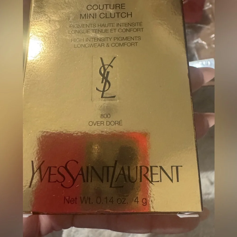 Yves Saint Laurent Couture Mini Clutch Eyeshadow Pallete In Over Dore 800